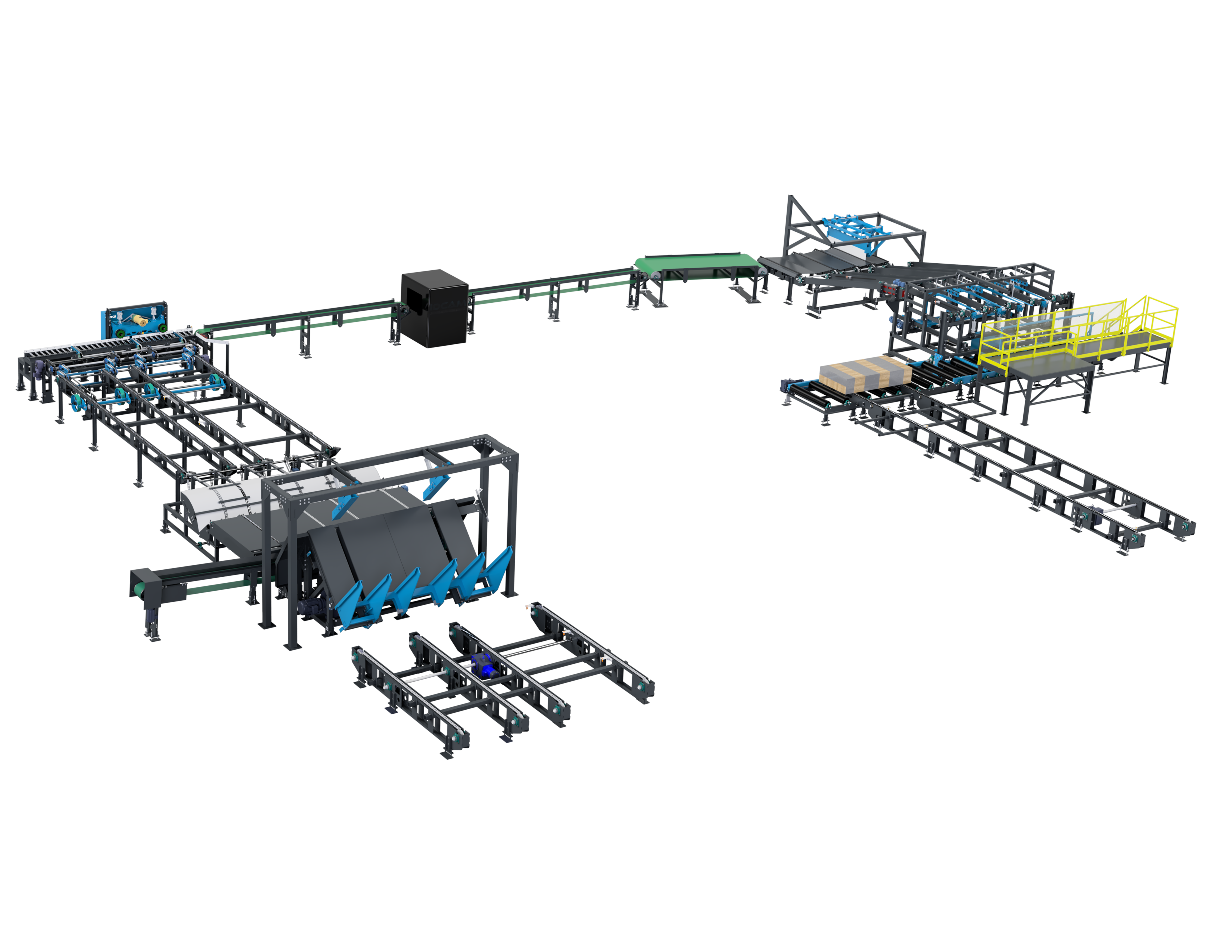 Automated Lumber Gradding Line 2