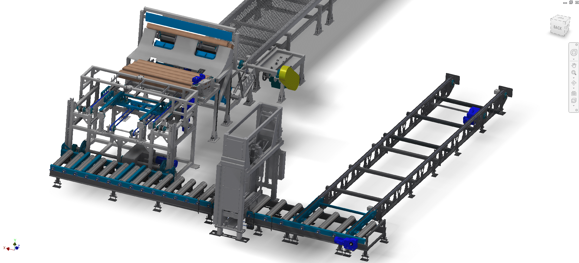 Automated Stacking Lumber Line 6